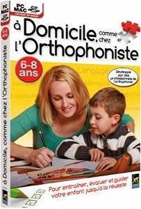 Logiciel franais apprentissage : A domicile comme chez l'orthophoniste 6-8 ans
