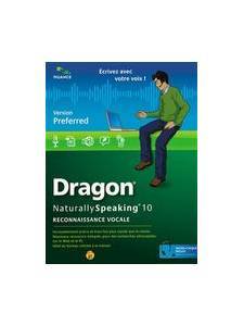 Logiciel reconnaissance vocale : Dragon Naturally Speaking Preferred - Version 10