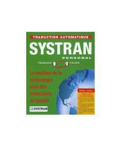 Logiciel traduction italien / franais / italien : Systran Personal V5 - ITA/FR/ITA
