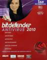 Logiciel antivirus : BitDefender Antivirus 2010 (3 postes / 1 an)