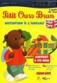 Logiciel enfant apprendre anglais : Petit ours brun Initiation  l'anglais