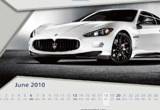 Maserati Calendar Screensaver