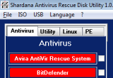 Shardana Antivirus Rescue Disk Utility
