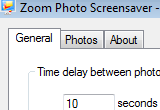 Zoom Photo Screensaver