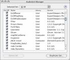 AudioUnit Manager
