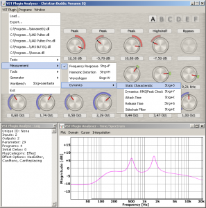 VST Plugin Analyser