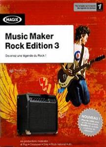 Logiciel mixage cration musicale : Music Maker Rock Edition 3