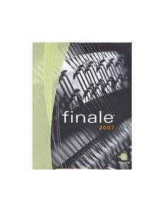 Logiciel partition musicale : Finale 2007